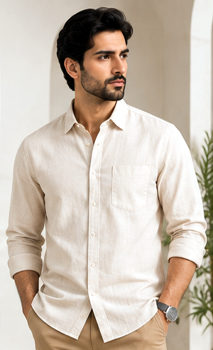 Premium Oxford Shirt – White
