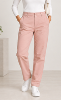 Comfort Chino Pants – Dusty Pink