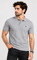 Signature Polo Shirt – Grey